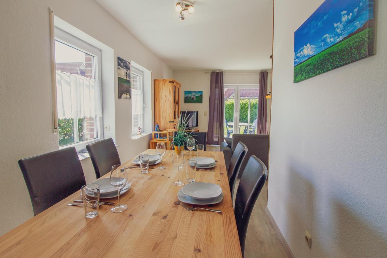 Haus Leuchtturm - Ebbe Apartment Krummhoern Ngoại thất bức ảnh