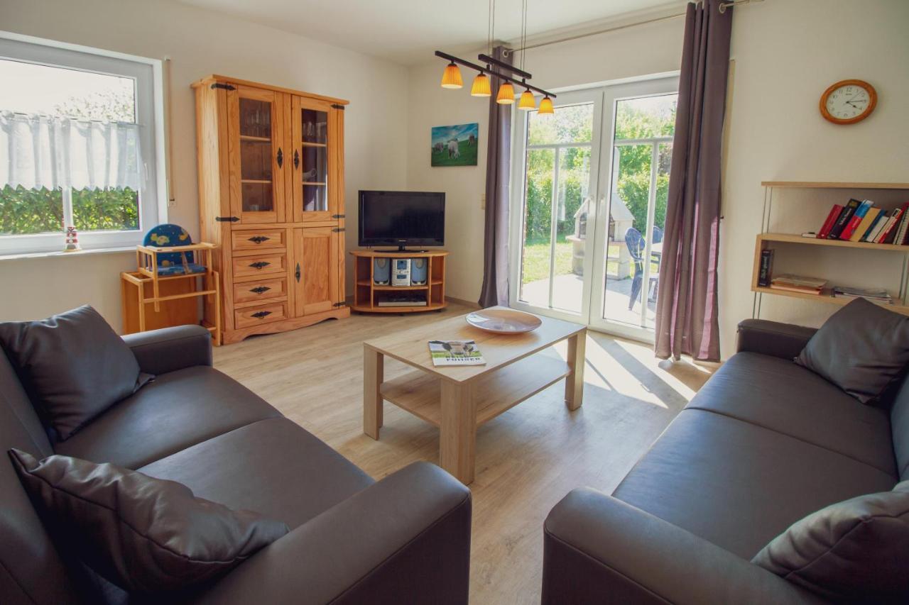 Haus Leuchtturm - Ebbe Apartment Krummhoern Ngoại thất bức ảnh
