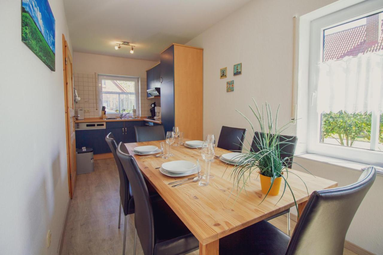 Haus Leuchtturm - Ebbe Apartment Krummhoern Ngoại thất bức ảnh